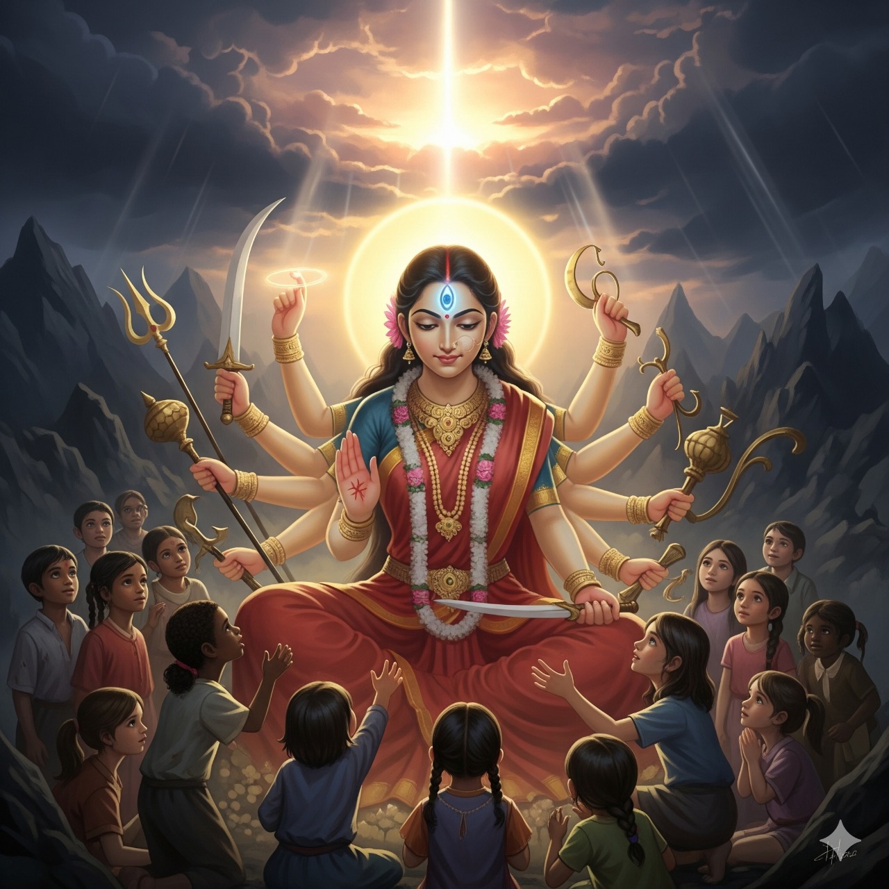 Image of Goddess Uma